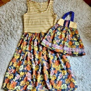 Matilda Jane adult xs/ toddler size 2 set